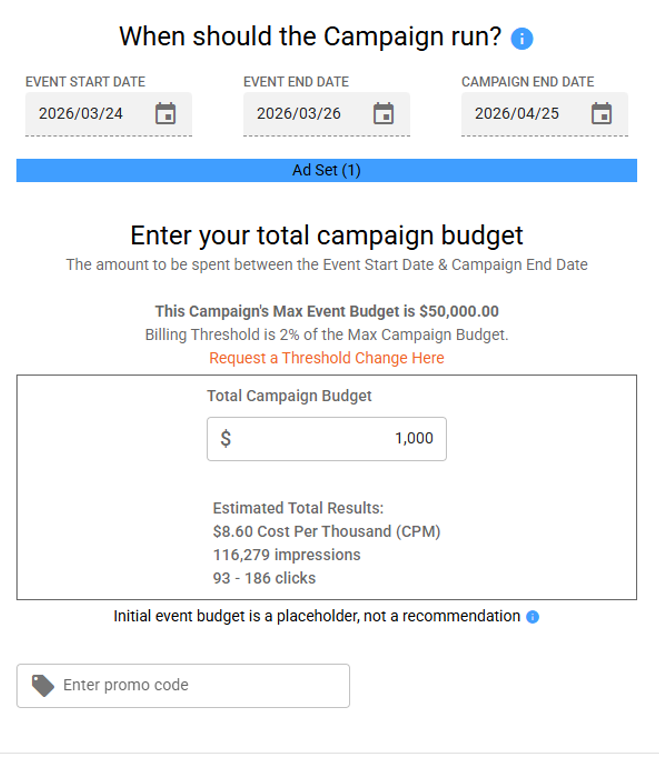 qujam event geofencing screen shoot