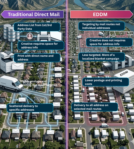 direct mail vs eddm infographic qujam